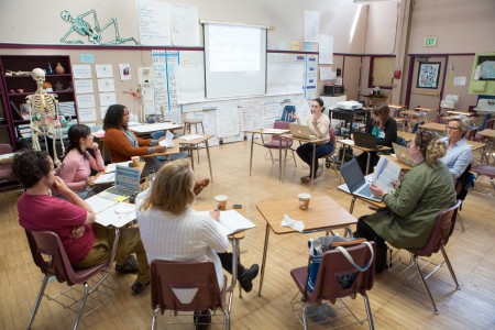 Skyline High School in Oakland, California. (photo by Allison Shelley/The Verbatim Agency for the Alliance for Excellent Education)