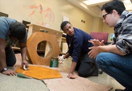 MC2 STEM High School in Cleveland, Ohio. (photo by Allison Shelley/The Verbatim Agency for the Alliance for Excellent Education)